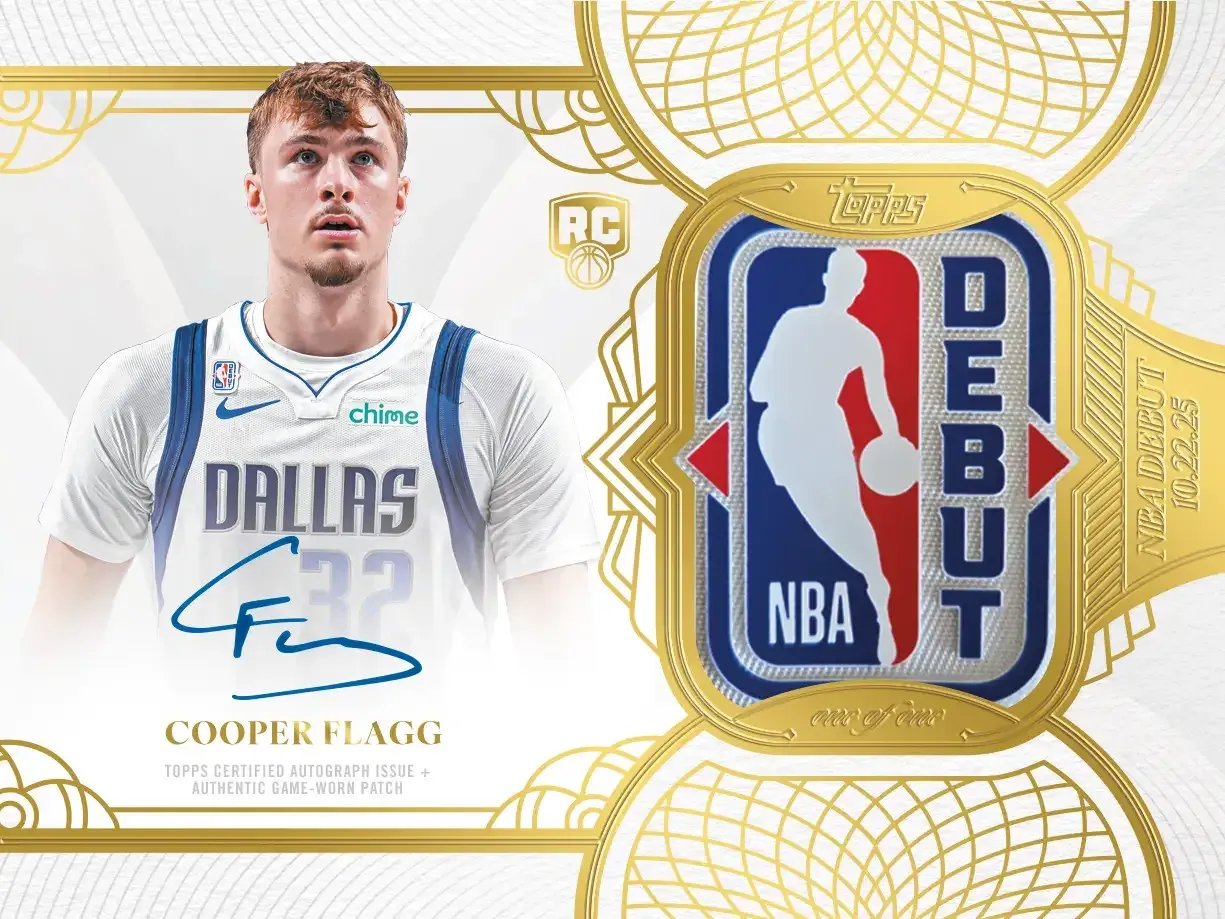 Cooper Flagg Rookie Debut Patch Auto Sells for $8.04 Million