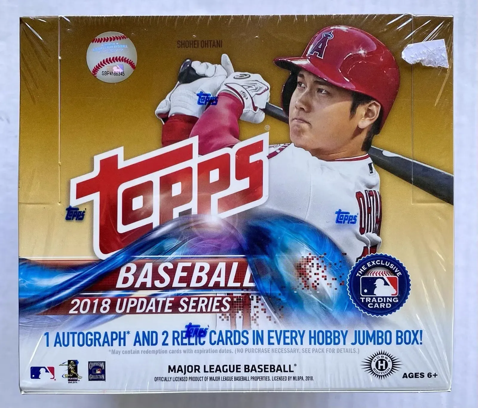 2018 Topps Updated sealed wax box.