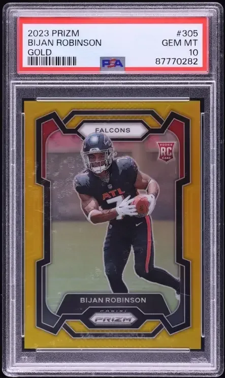 Bijan Robinson Gold Prizm