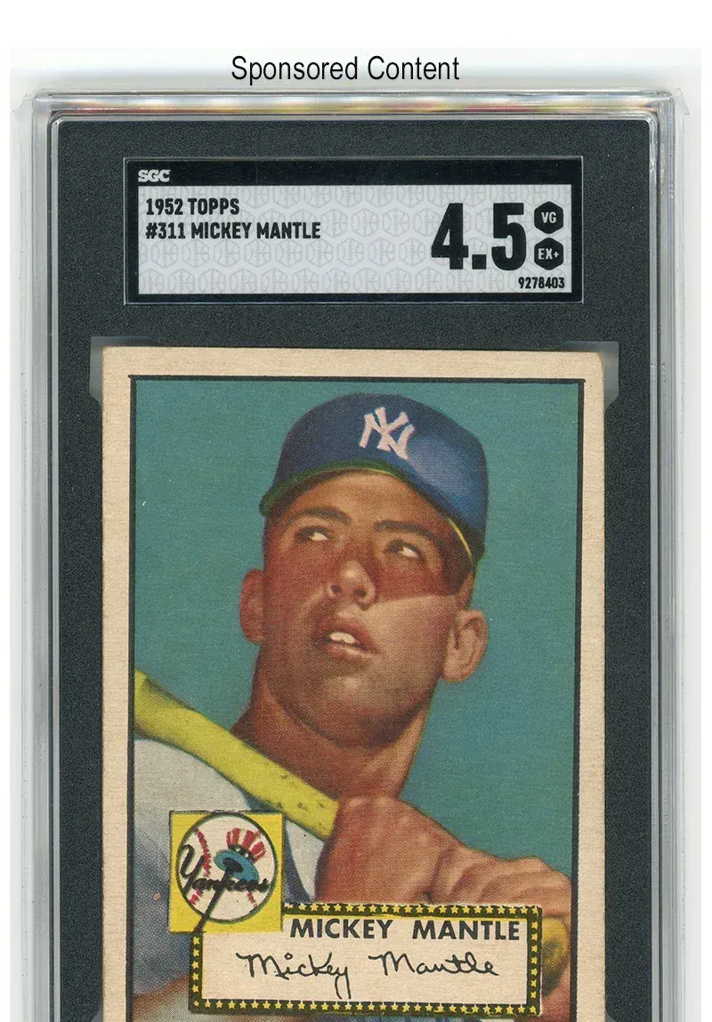 Richmond Auctions Debuts Sports Card Auction in November