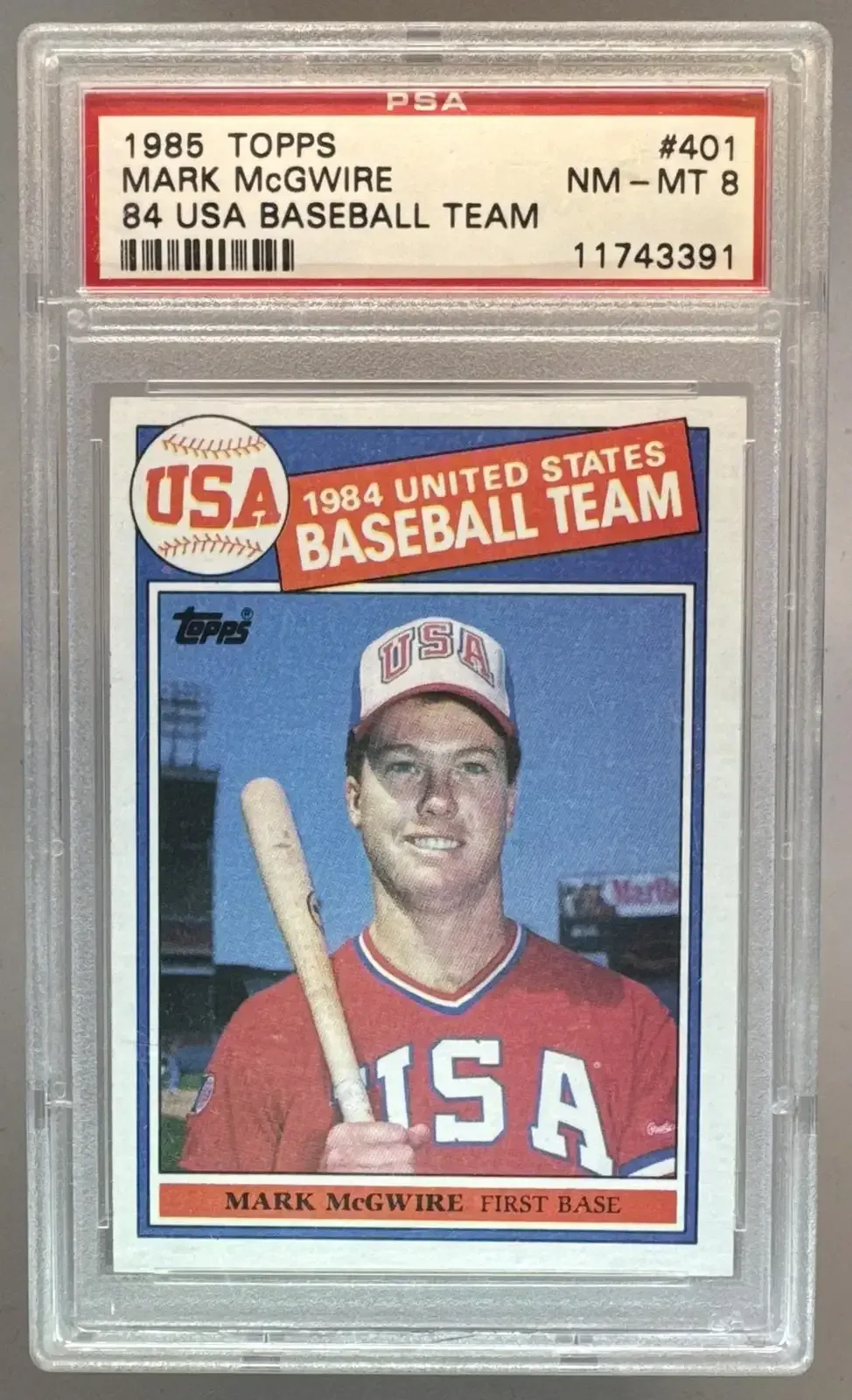 1985 Topps McGwire