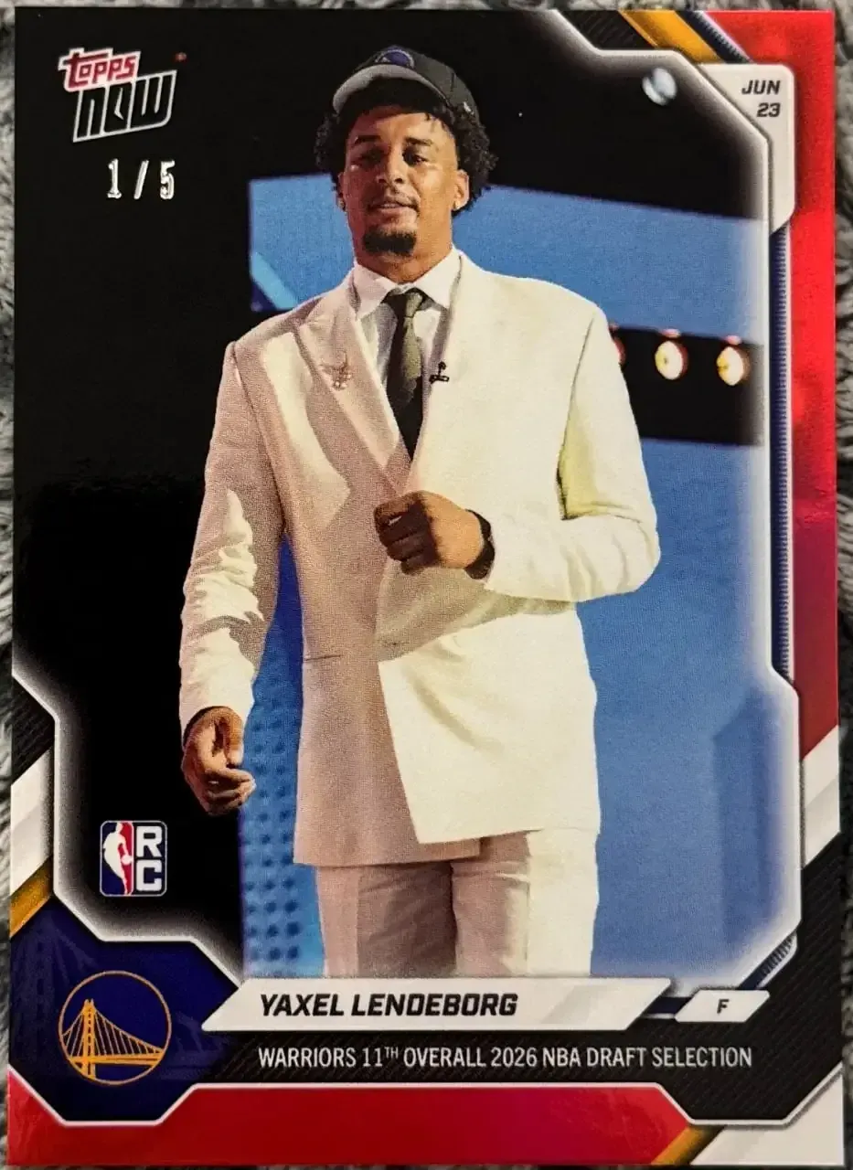 Yaxel Lendeborg Topps Now 1/5