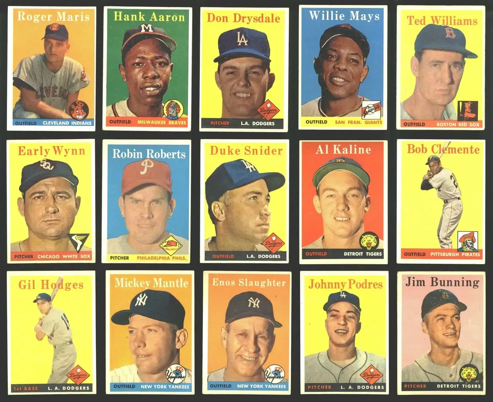 1958 Topps Lot