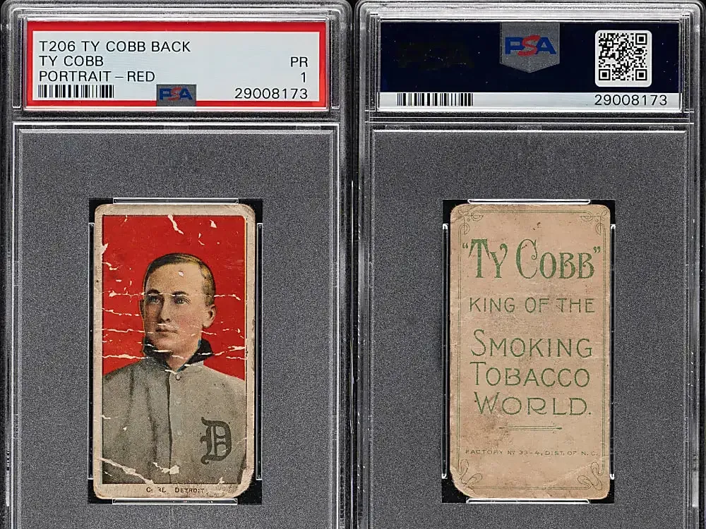 Ty Cobb cards lead REA October auction lineup