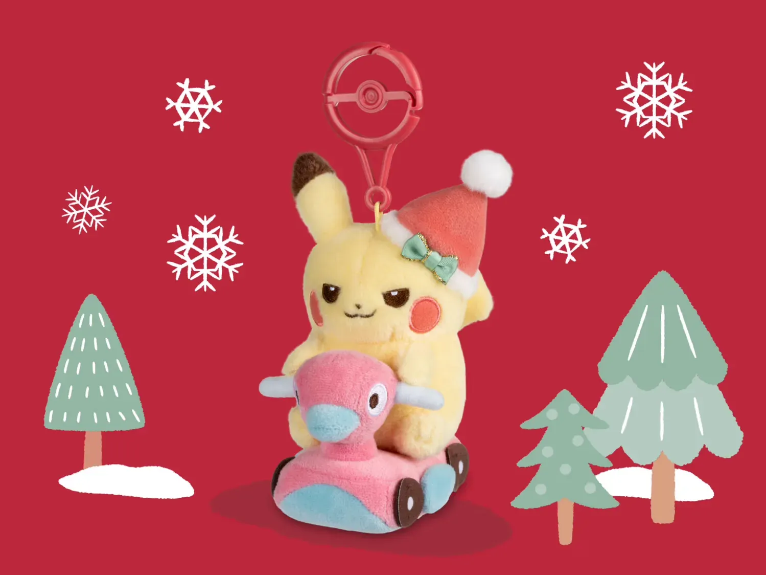 A New Holiday Plush Collection Is Coming to Pokémon Center