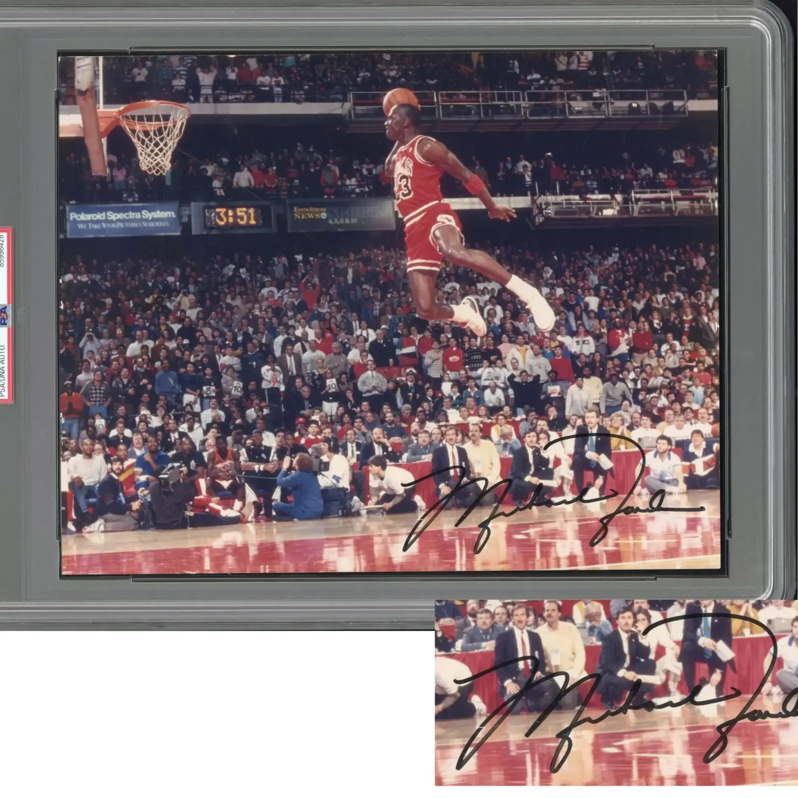 Michael Jordan Dunk Photo Headlines Goldin Fall Auction