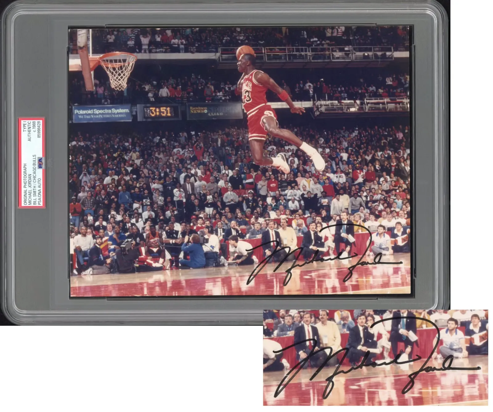 Iconic Michael Jordan slam dunk photo headlines Goldin Photography Auction