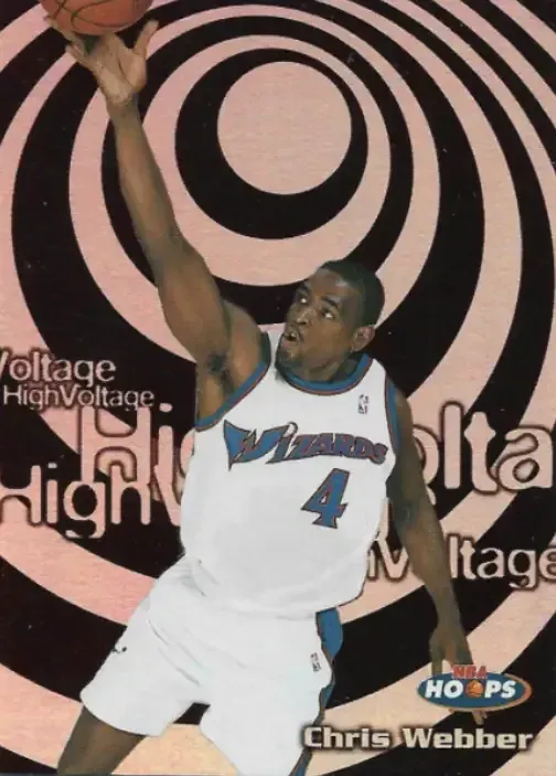 Raw copies of Webber's 1997 Hoops High have seen a 240% year-over-year increase.