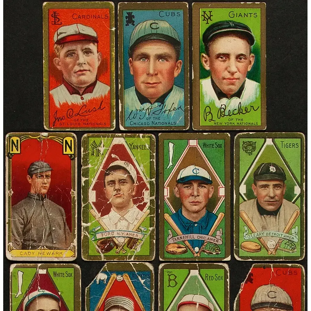 T205 and T207 Tobacco Cards Offer Unique Vintage Appeal