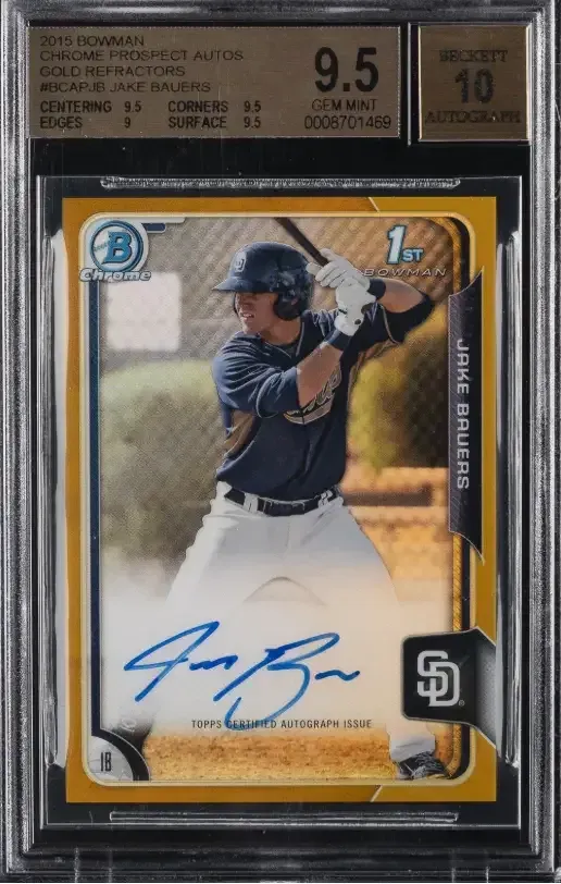 Brewers Postseason Run Lifts Jake Bauers, Chourio Cards