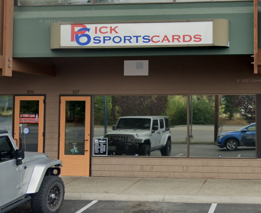 Burglary at Pick 6 Sports Cards in Coeur d'Alene
