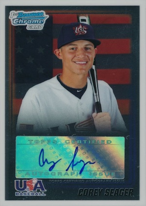 Corey Seager's Trading Card Journey: From Prospect to MLB Star