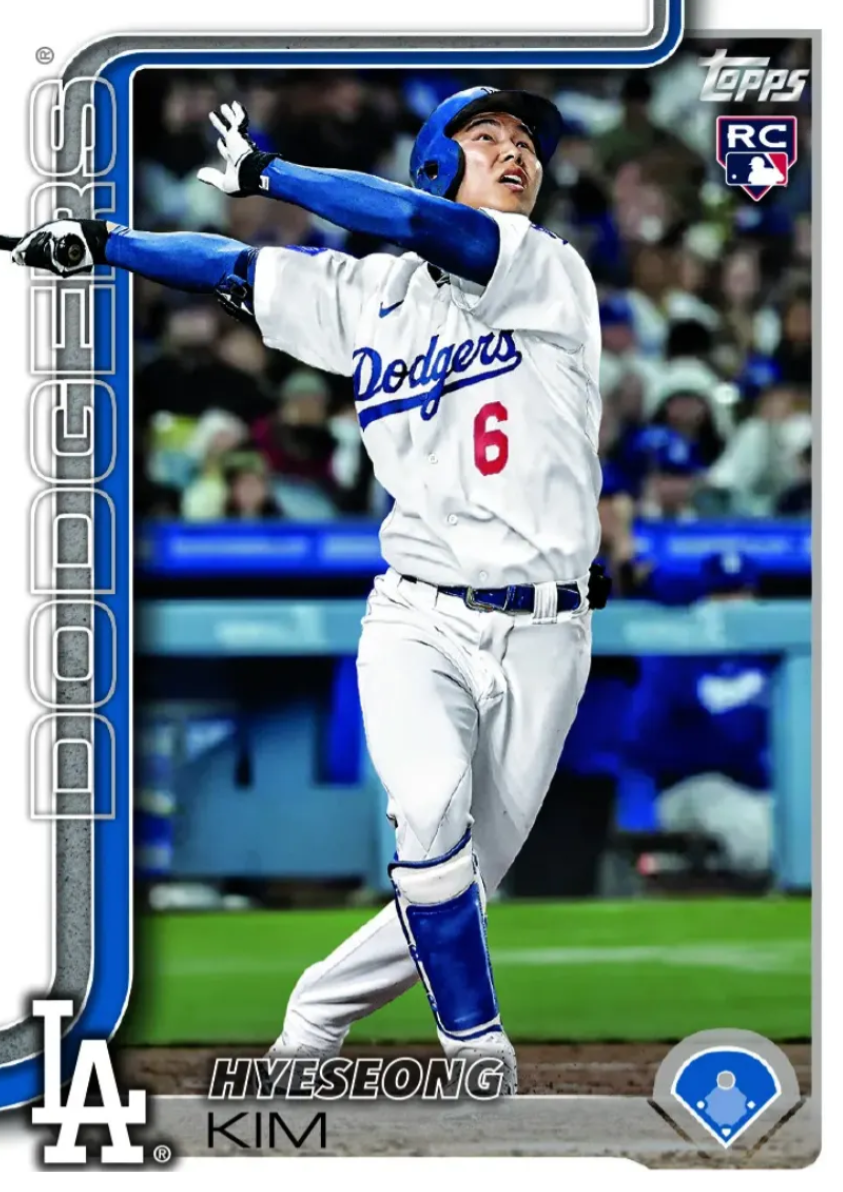 Dodgers Rookie Hyeseong Kim is Heating Up—and So Are His Rookie Cards