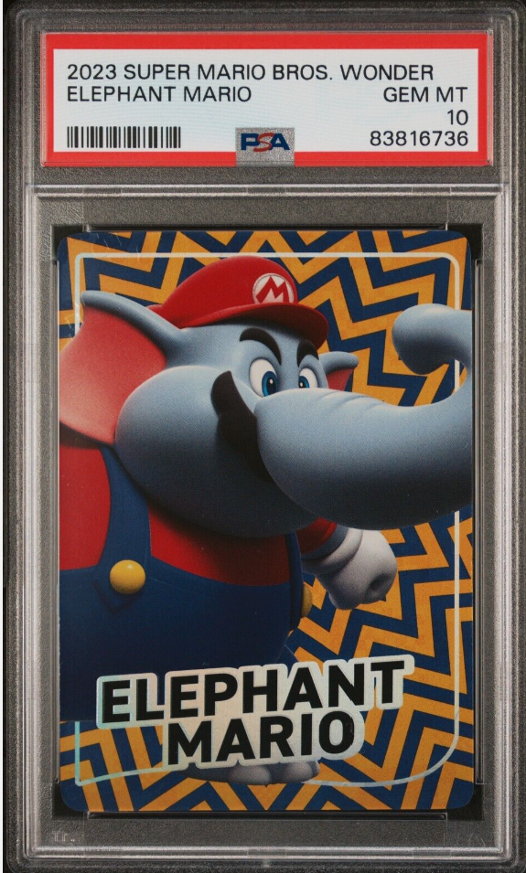Elephant Mario Trading Card: A New Craze in the Collectible World