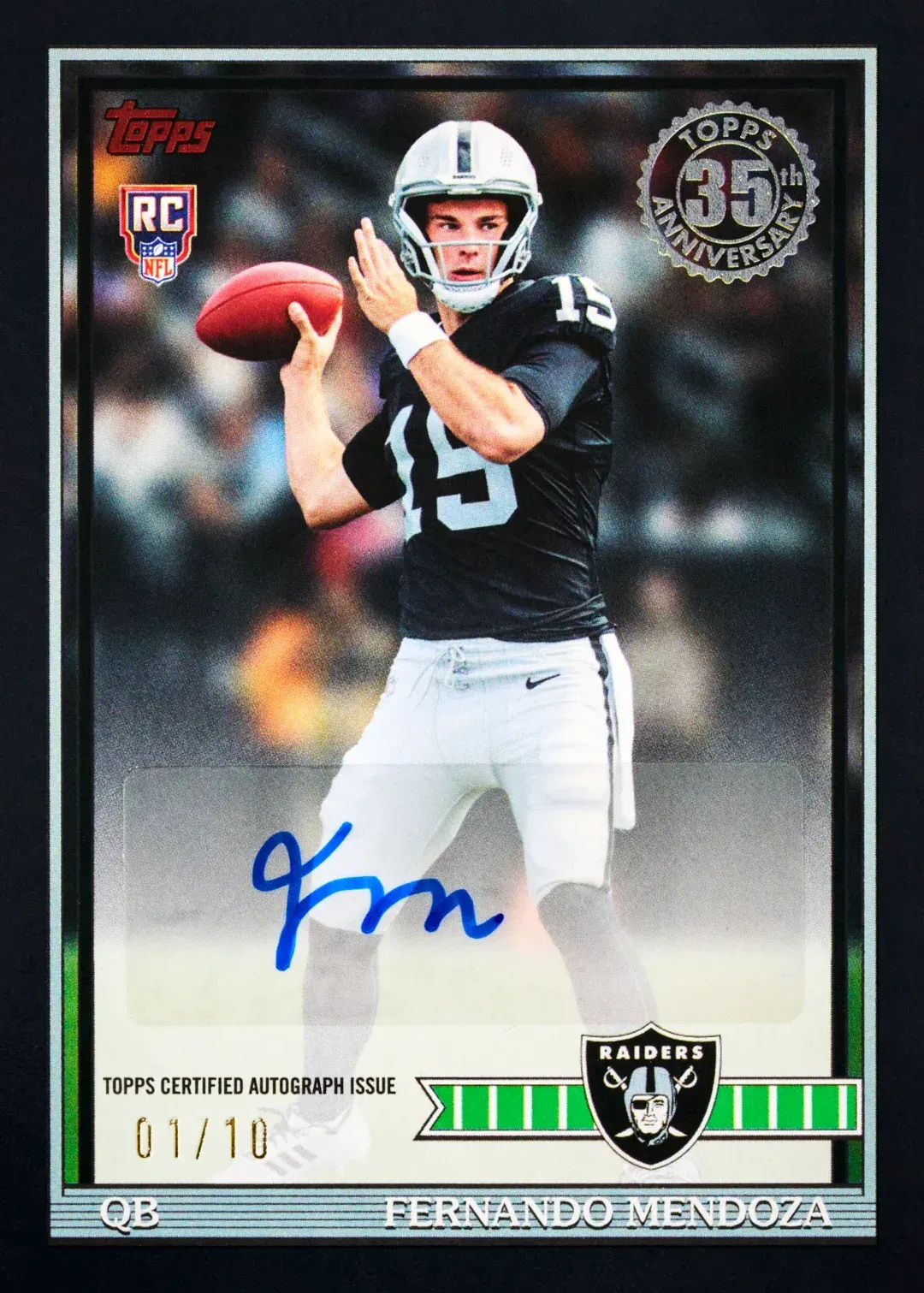 Fernando Mendoza leads Topps Flagship Football return