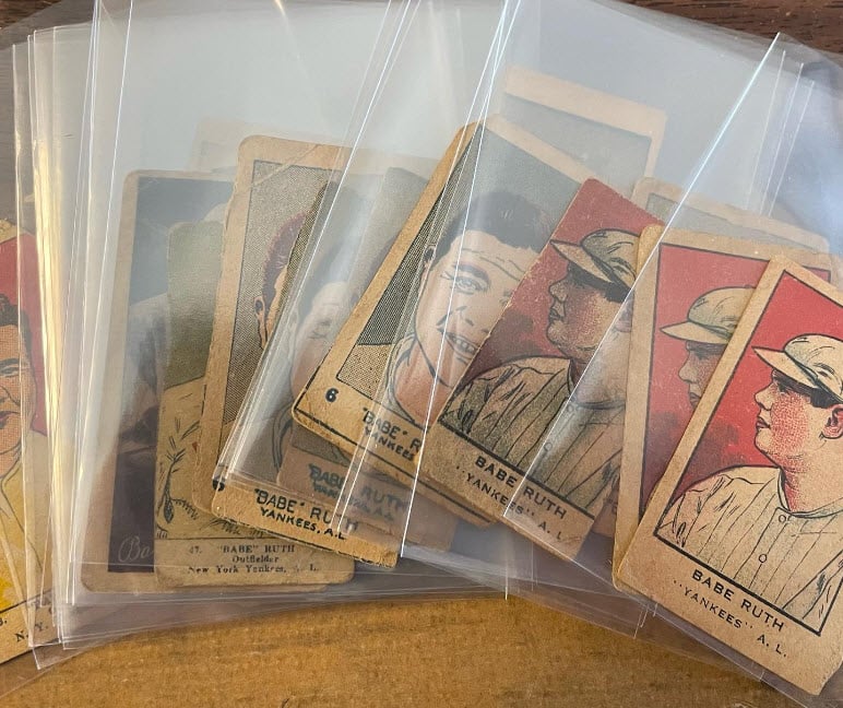 Georgia Card Shop Unearths Vintage Card Bonanza Featuring Babe Ruth and More