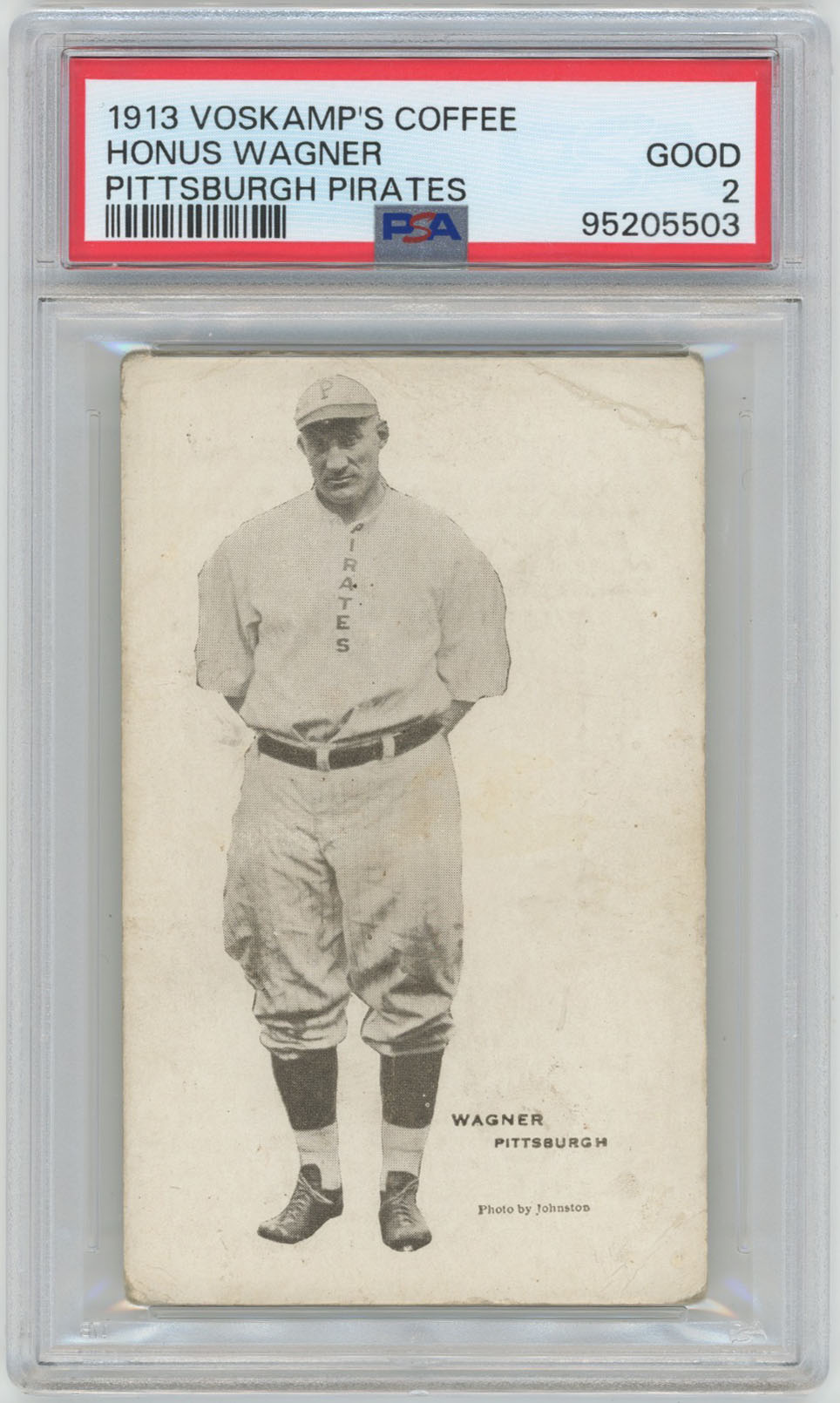 Historic 1913 Voskamp’s Coffee Honus Wagner Card Headlines Diverse Sports Auction
