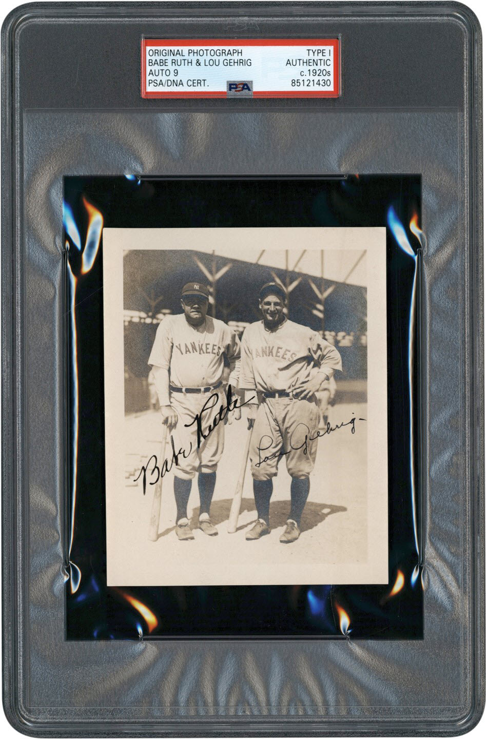 Iconic Signed Photo of Ruth and Gehrig by Arthur Hull Hits the Auction Block