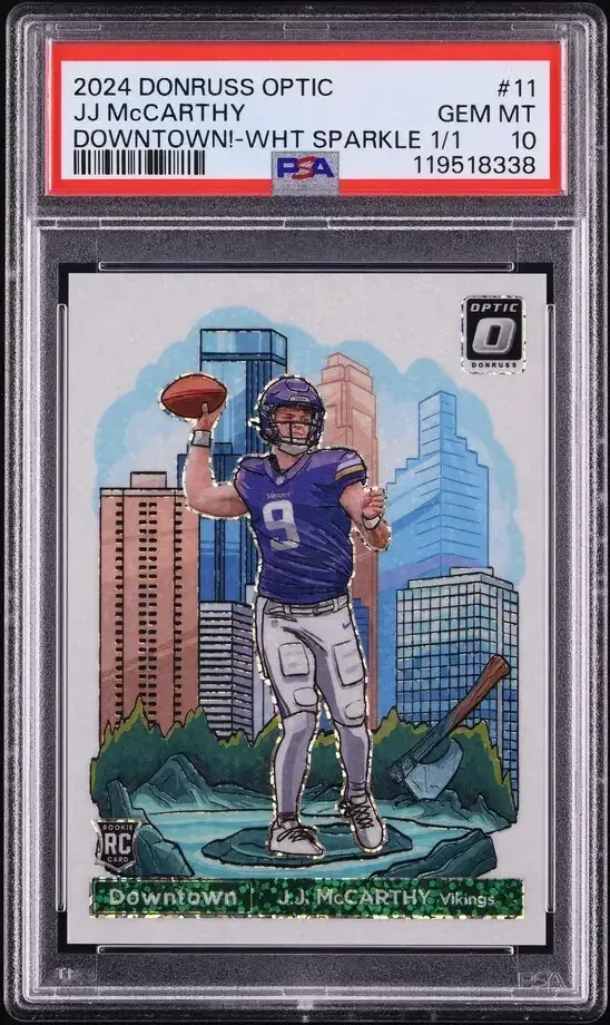 JJ McCarthy's Top Cards After His First Giants Win