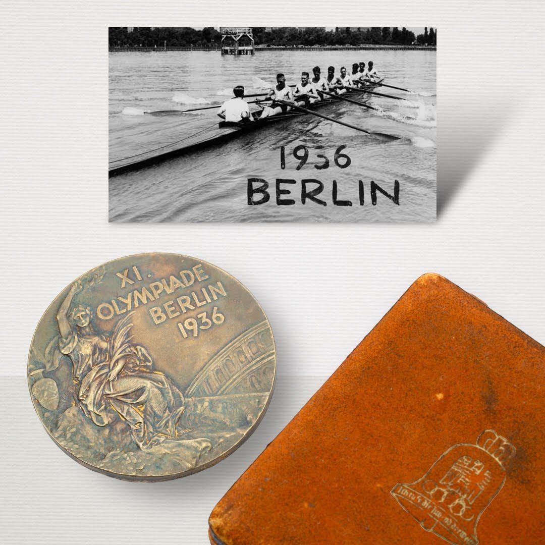 John White's 1936 Olympic Gold from "The Boys in the Boat" to Hit the Auction Block
