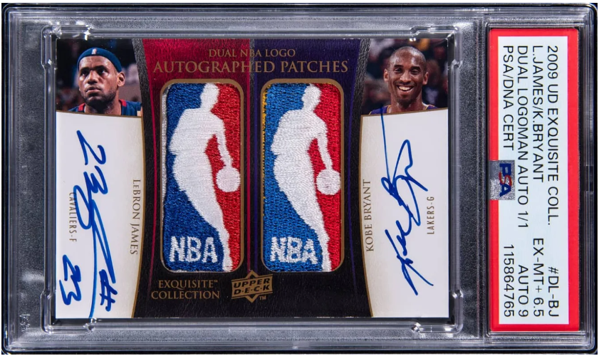 LeBron & Kobe Dual Logoman Auto Brings in $1.16 Million at Goldin