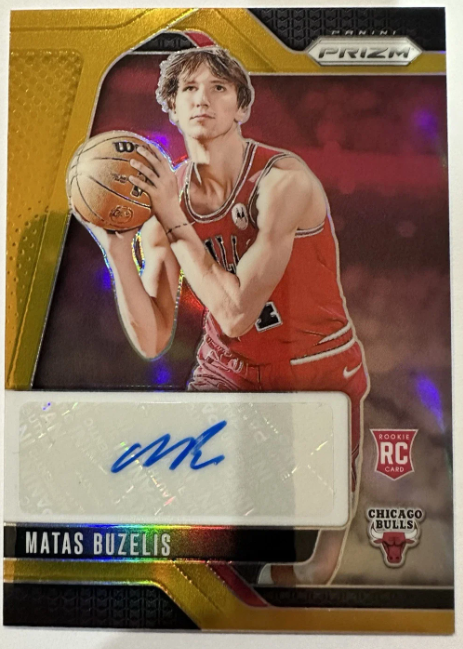 Matas Buzelis Cards Heating Up as Bulls Rookie Breaks Out