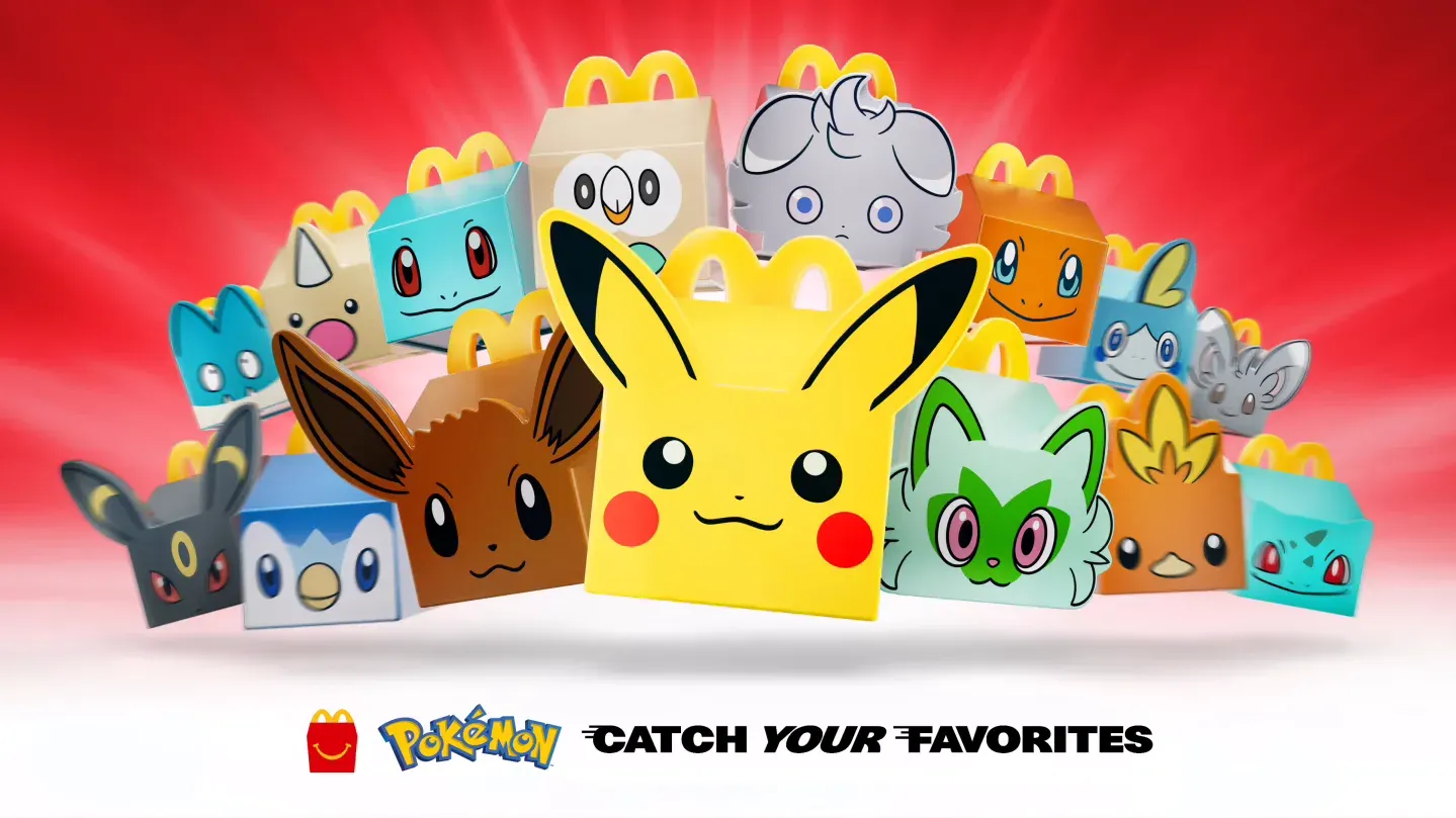 McDonald’s Pokémon Happy Meals Return With TCG Cards and Toys