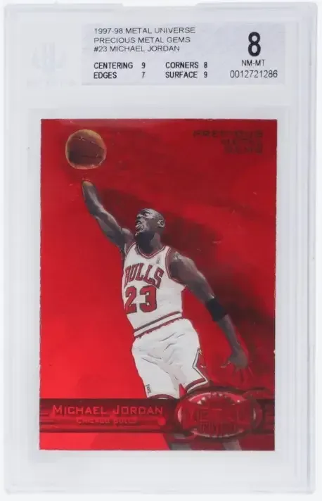 Michael Jordan 1997 PMG Red Tops $1 Million at Alt