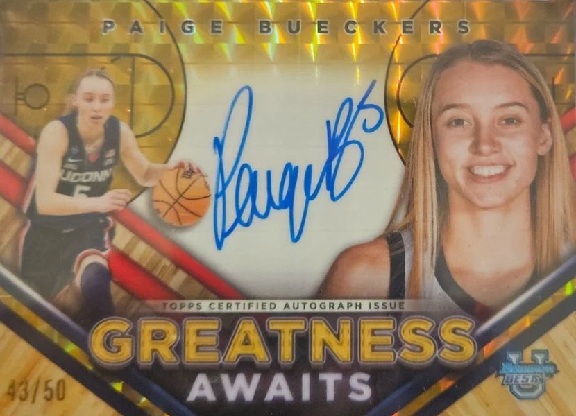 Paige Bueckers Breaks Records on the Court and Stirs Up the Hobby