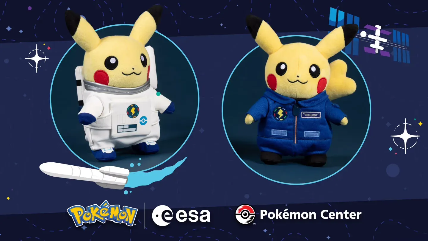 Pokémon Center and ESA Launch Space-Themed Collaboration