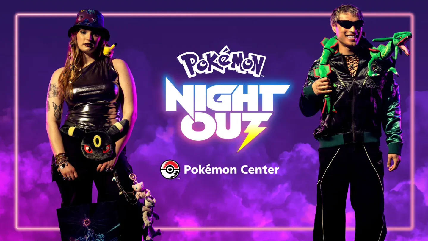 Pokémon Center Spotlights Pokémon Night Out Apparel and Accessories
