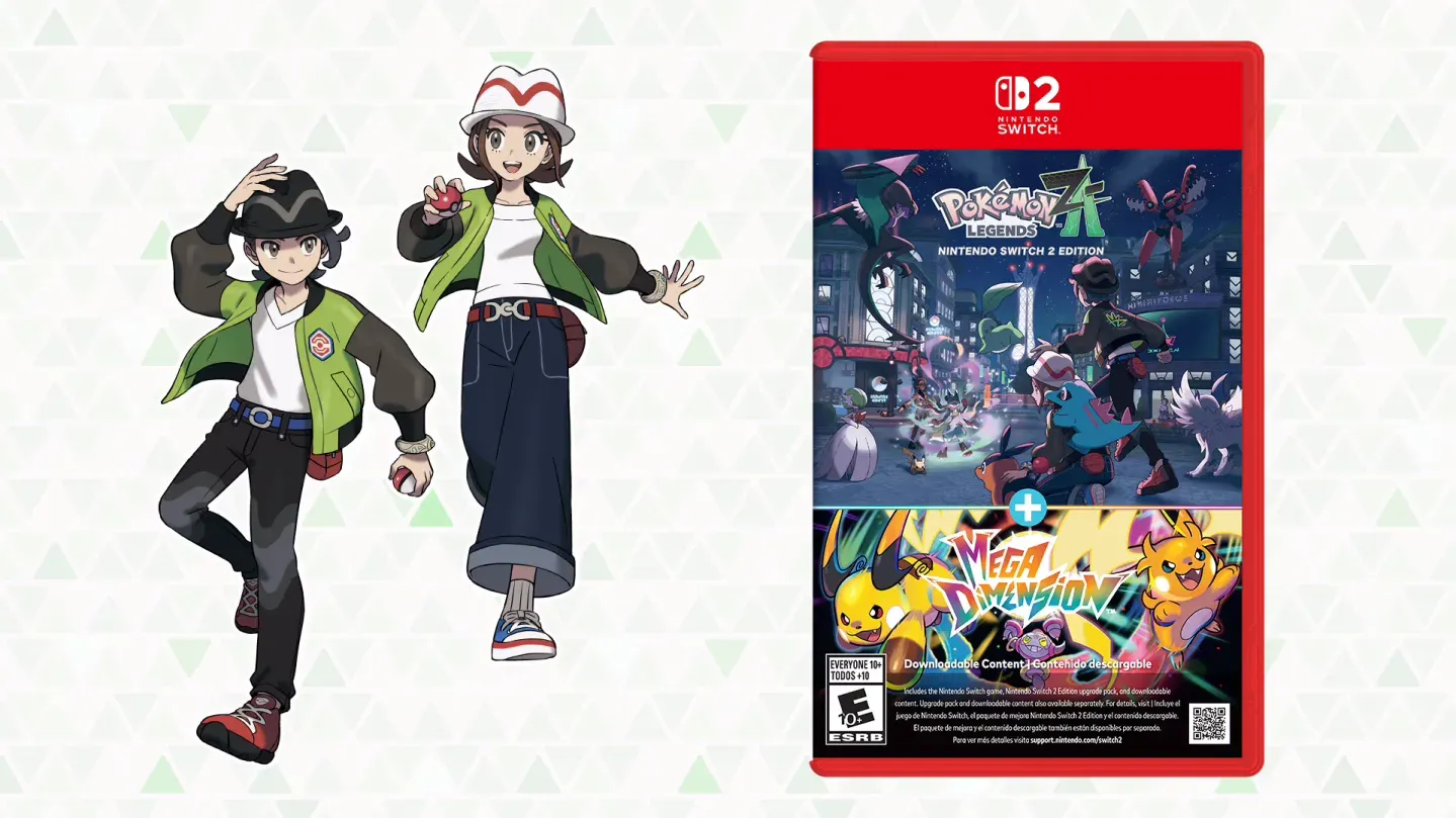 Pokémon Legends: Z-A Mega Dimension Bundle Arrives Oct. 29, 2026
