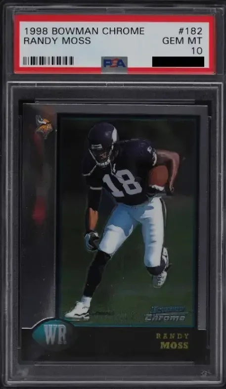Randy Moss Cards Keep Climbing in the Hobby Market