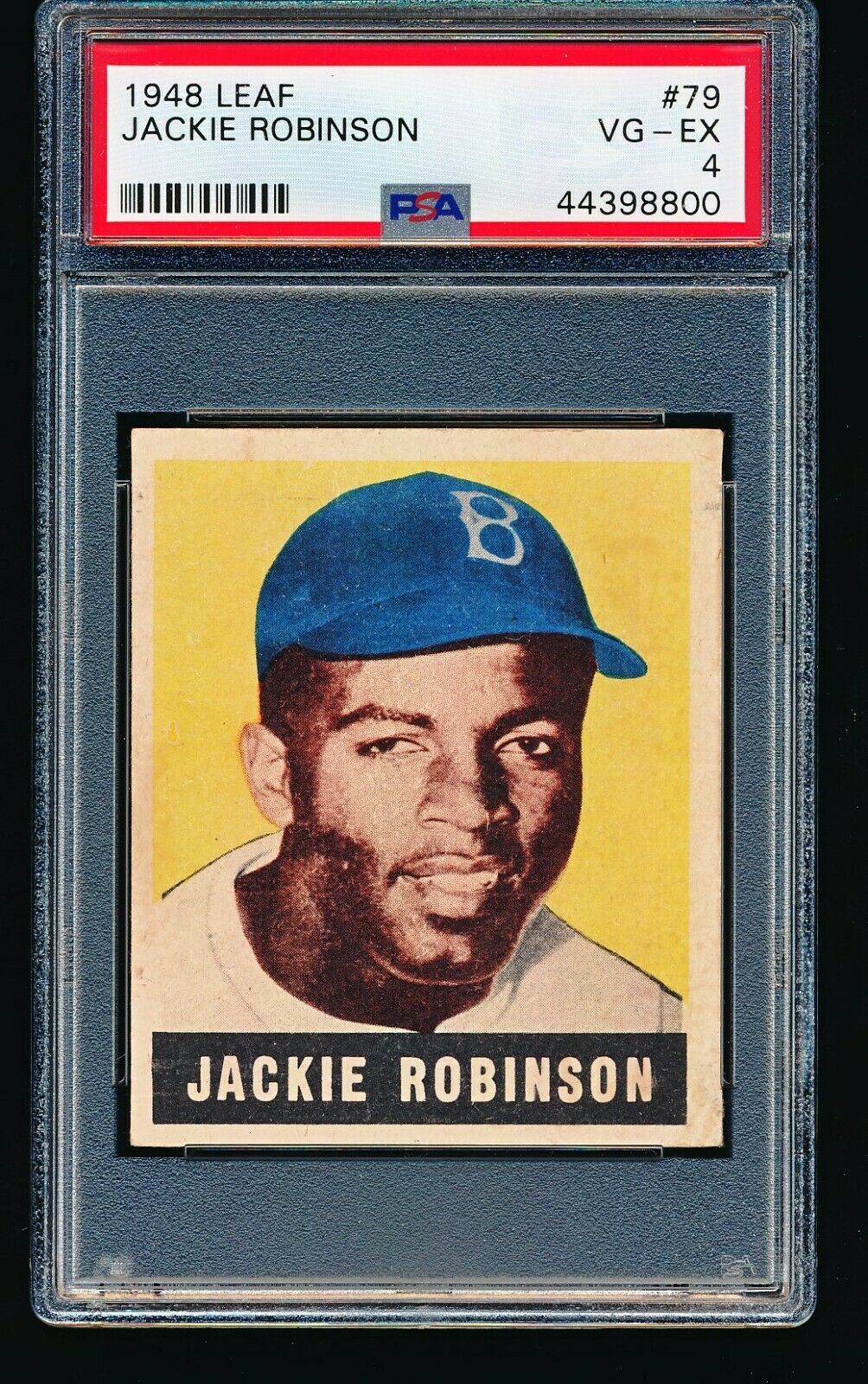 The Historic 1948 Leaf Jackie Robinson Rookie Card: An Iconic Collectible