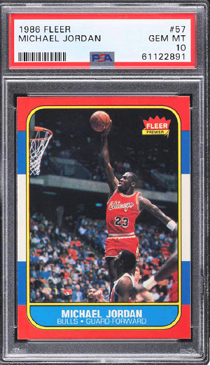 The Post-Pandemic Shift: Unraveling the Decline in Value of the PSA 10 1986 Fleer Michael Jordan
