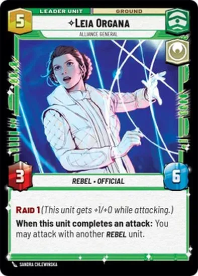Top 3 Leia Organa Cards in Star Wars: Unlimited