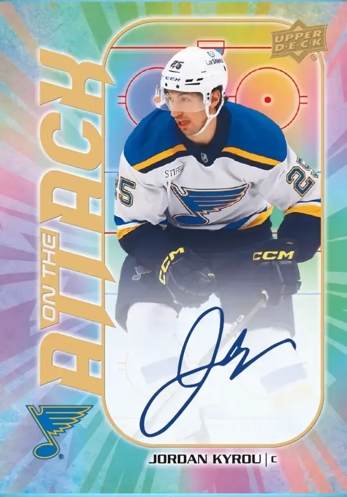 Top 4 Chases in 2025-26 Upper Deck Clear Cut Hockey