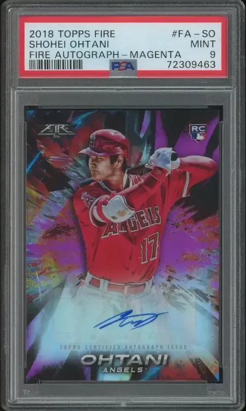 Top 5 Topps Fire Baseball Sales of All Time