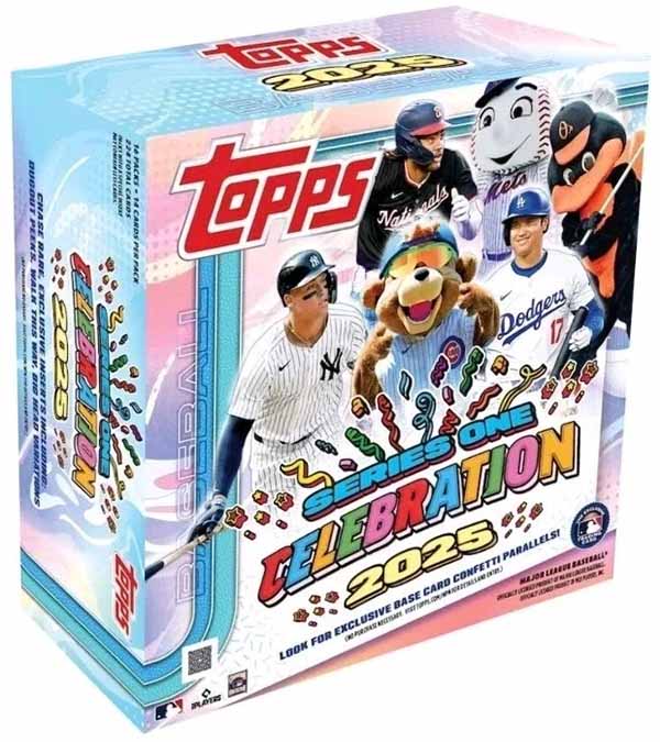 Topps 2025 Celebration Mega Box Brings the Party to Series 1