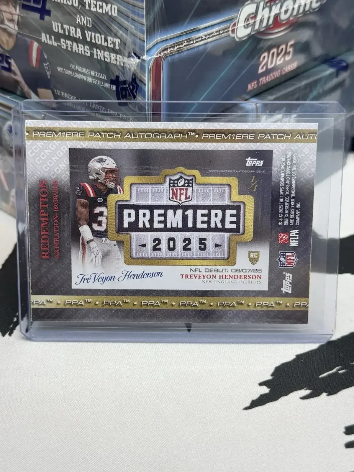 Topps Brings Debut Patches to NFL Starting in 2026