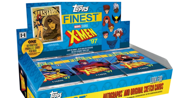 Topps Finest X-Men 97 Release Brings Exciting Autographs and Nostalgic Collecting Moments