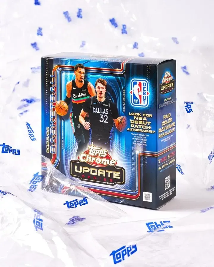 Topps Tests Unsealed Mega Boxes for Chrome Update Basketball