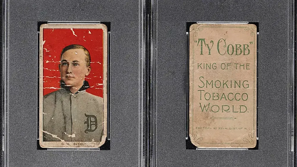 Ty Cobb Cards Lead REA October Auction Results