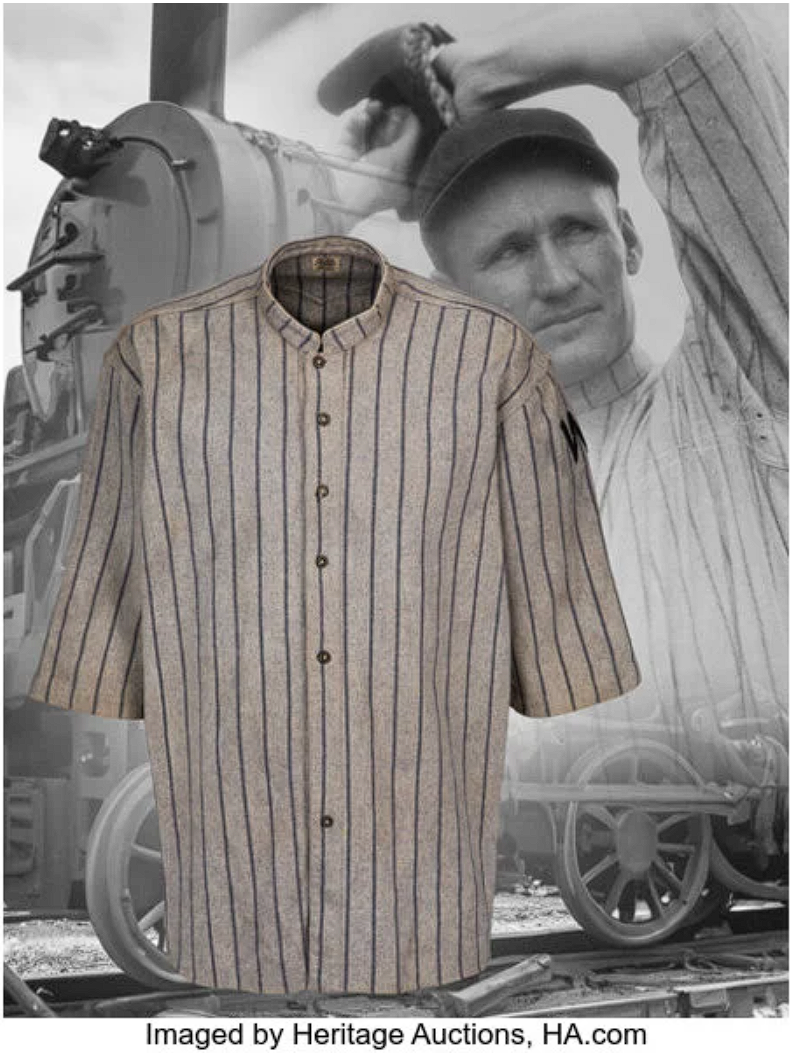 Walter Johnson's Historic Senators Jersey Heads to Heritage Auctions